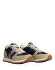 NAPAPIJRI ASTRA WOMAN RUNNING MINERAL NAVY/BEIGE