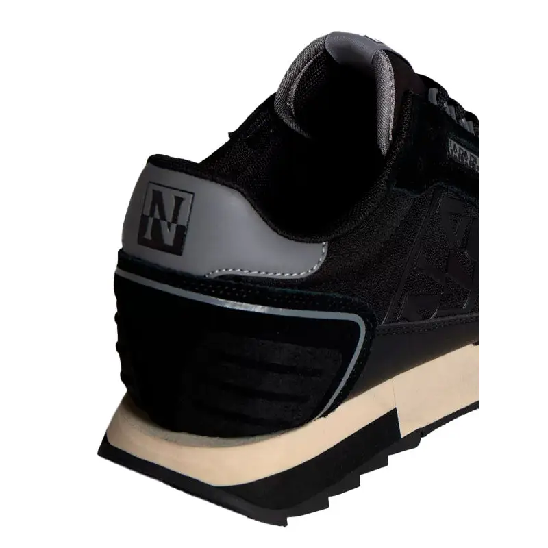 NAPAPIJRI F2 VIRTUS MAN SUEDE/NYLON RUNNING BLACK