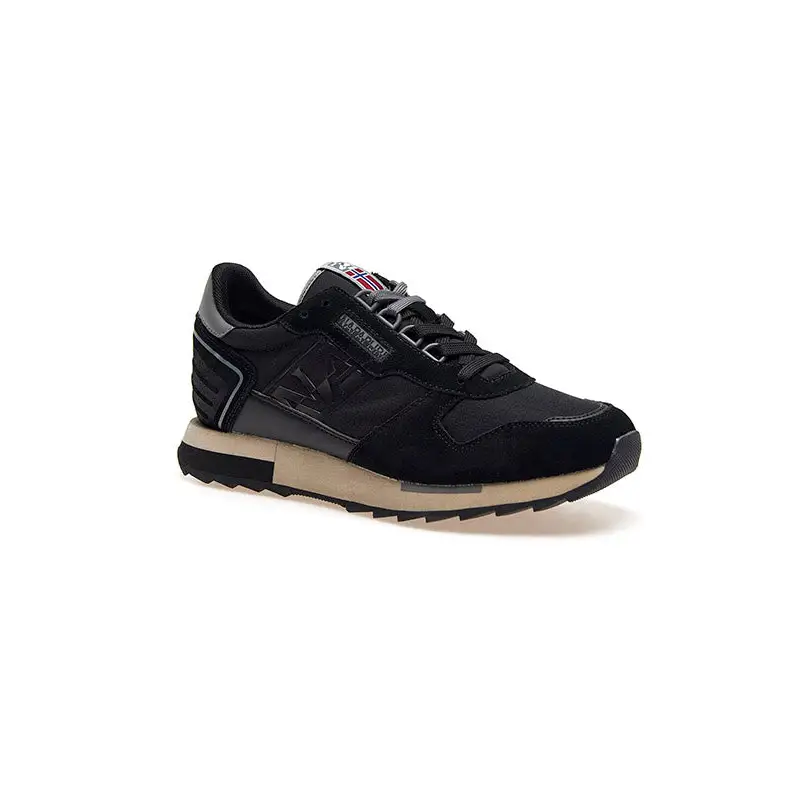 NAPAPIJRI F2 VIRTUS MAN SUEDE/NYLON RUNNING BLACK