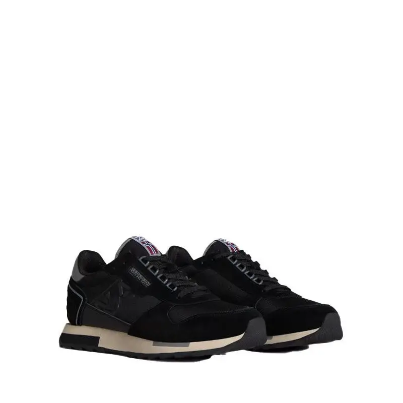 NAPAPIJRI F2 VIRTUS MAN SUEDE/NYLON RUNNING BLACK