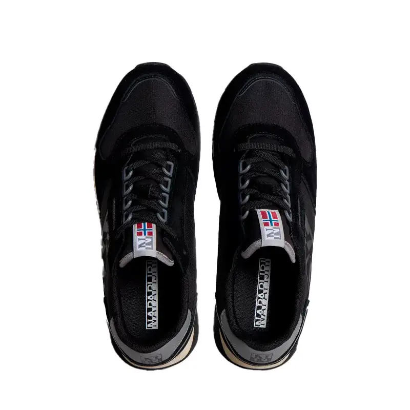 NAPAPIJRI F2 VIRTUS MAN SUEDE/NYLON RUNNING BLACK