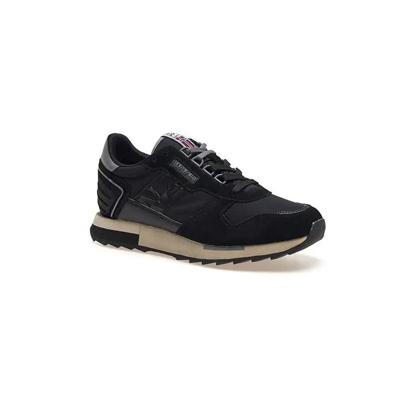 NAPAPIJRI F2 VIRTUS MAN SUEDE/NYLON RUNNING BLACK