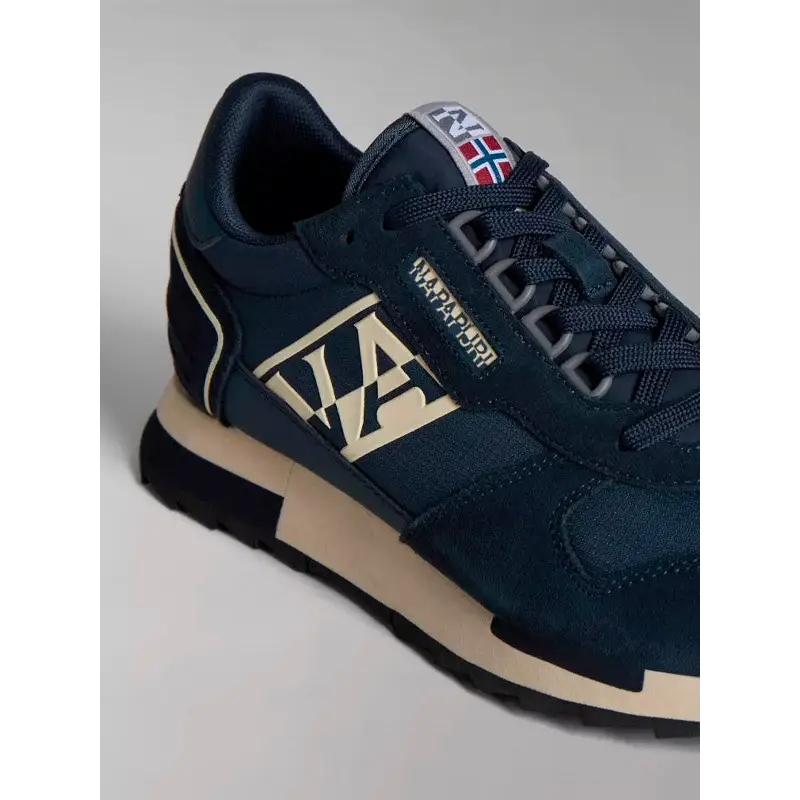 NAPAPIJRI F2 VIRTUS MAN SUEDE/NYLON RUNNING BLUE