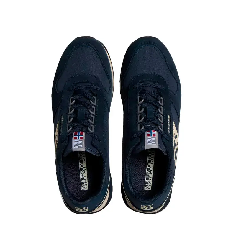 NAPAPIJRI F2 VIRTUS MAN SUEDE/NYLON RUNNING BLUE