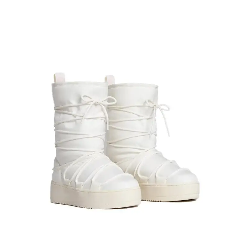 NAPAPIJRI RIVER WOMAN NYLON BOOT BRIGHT WHITE