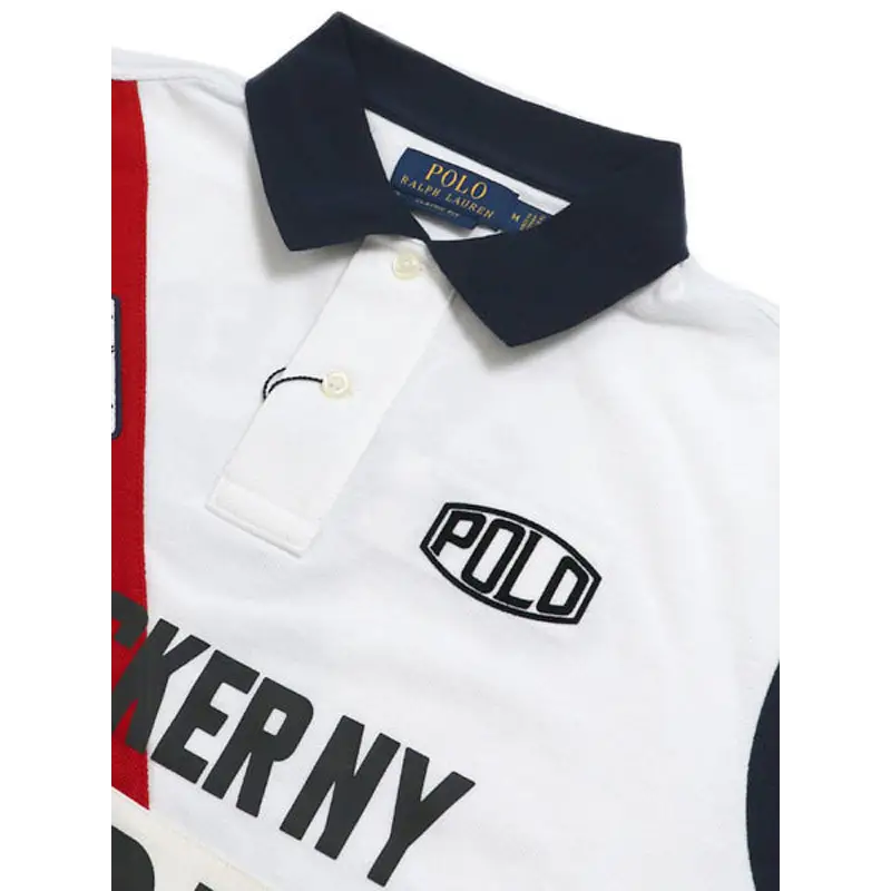 RALPH LAUREN 20/1 MESH-SSL-PSH BLANCO