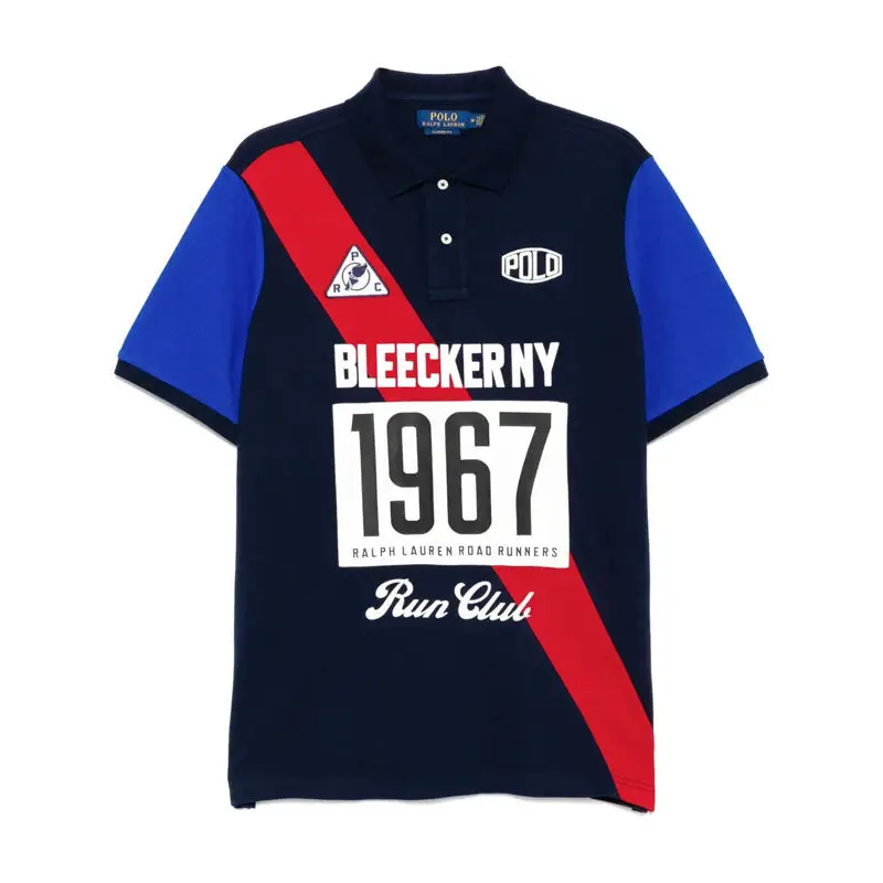 RALPH LAUREN 20/1 MESH-SSL-PSH NAVY MULTI
