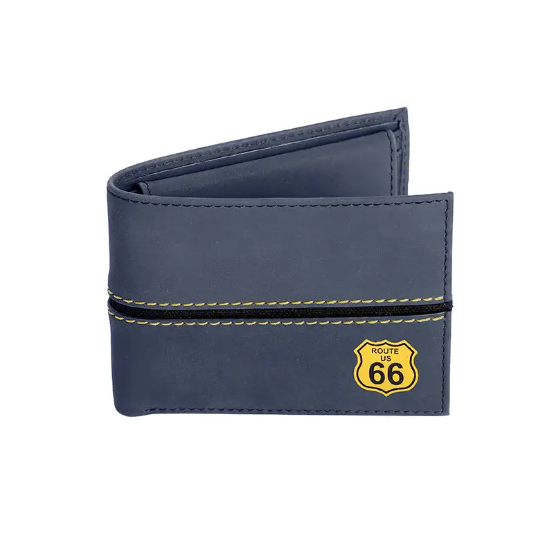 ROUTE 66 CARTERA DE HOMBRE MARINO - TALLA ÚNICA