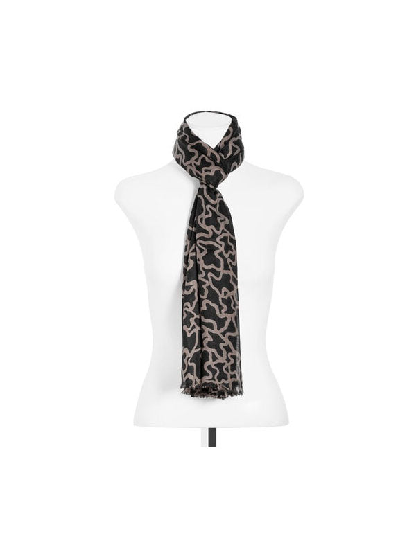 TOUS 180X70 KAOS NEGRO - FOULARD / NEGRO / 1 - ROPA