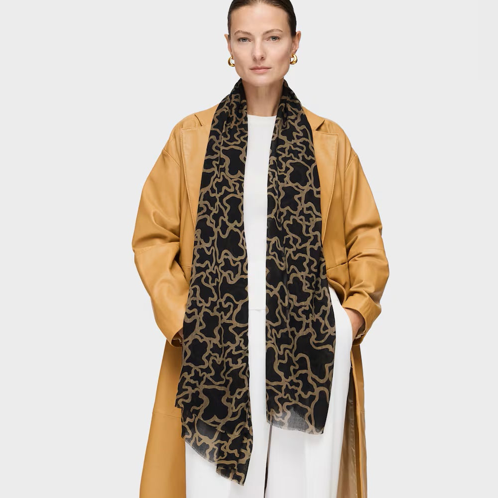 TOUS 180X70 KAOS NEGRO - FOULARD / NEGRO / 1 - ROPA