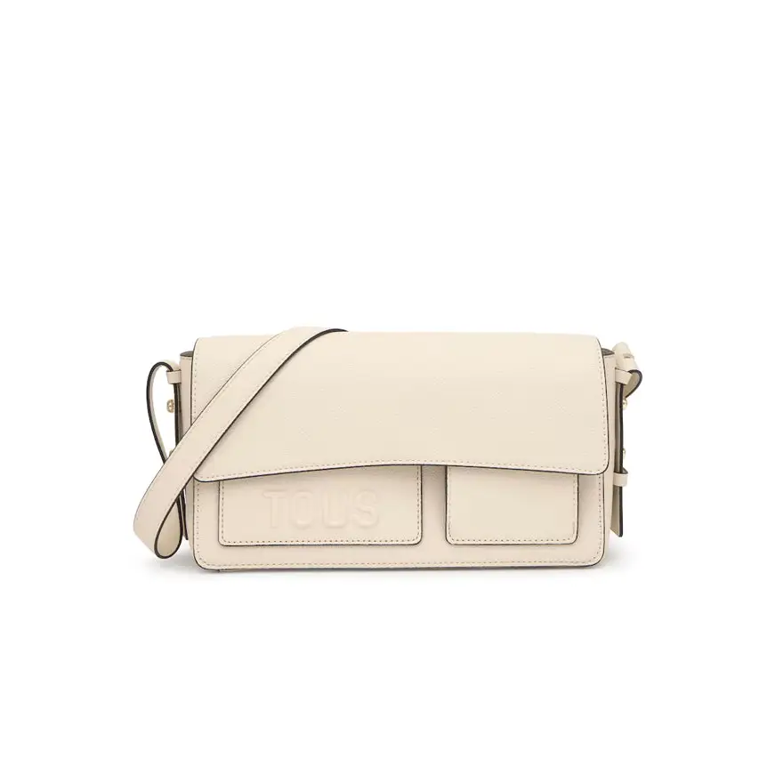 TOUS BANDOLERA M BACK TO BASICS BEIGE