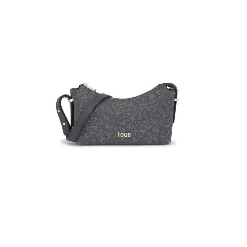 TOUS BANDOLERA M. KAOS MINI LINES GRIS OSCURO - TALLA ÚNICA