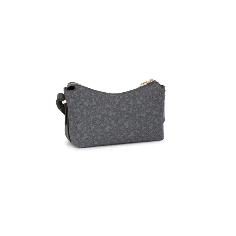 TOUS BANDOLERA M. KAOS MINI LINES GRIS OSCURO - TALLA ÚNICA