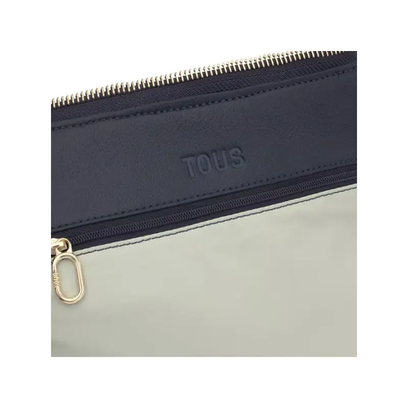 TOUS BANDOLERA S. T BUCKLES SOFT AZUL MARINO - TALLA ÚNICA