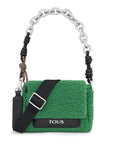 TOUS BANDOLERA S T EMPIRE FUR VERDE