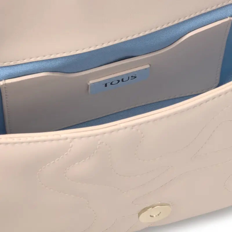 TOUS BANDOLERA SOLAPA S K DREAM BEIGE - TALLA ÚNICA