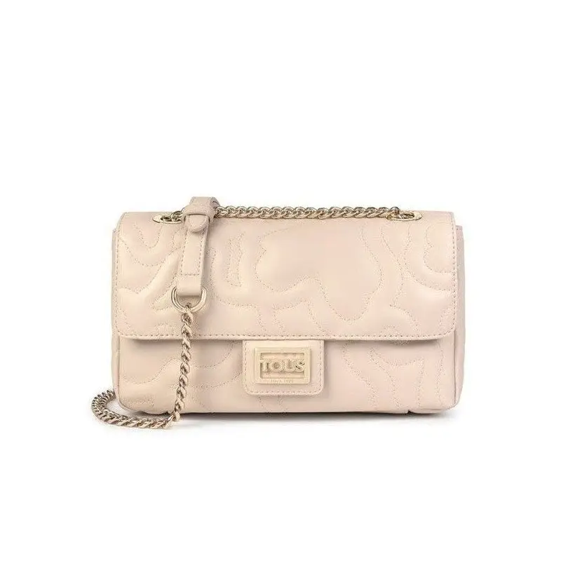 TOUS BANDOLERA SOLAPA S K DREAM BEIGE - TALLA ÚNICA