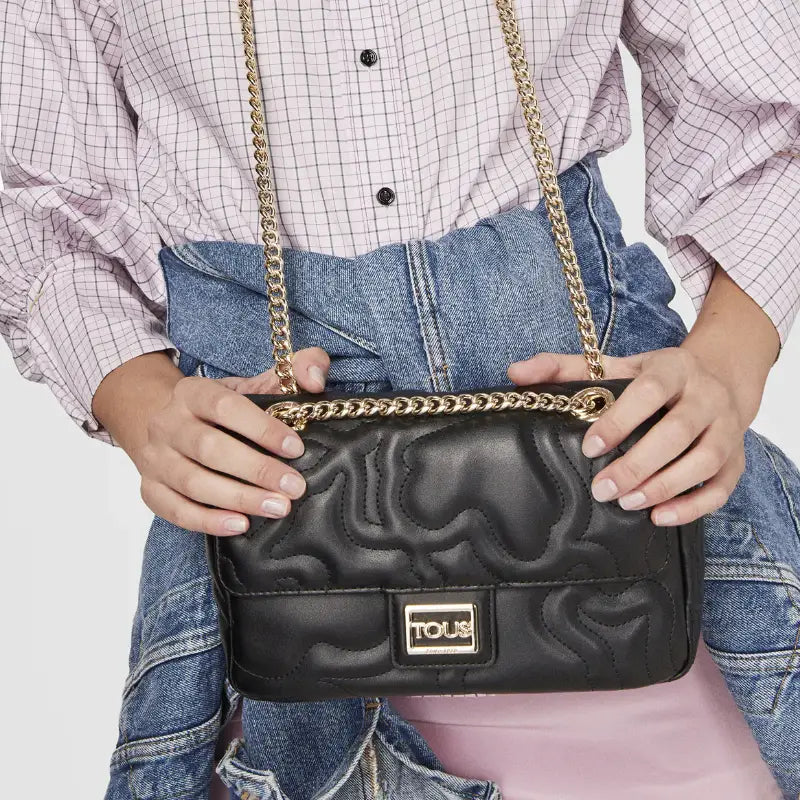 TOUS BANDOLERA SOLAPA S K DREAM NEGRO - TALLA ÚNICA