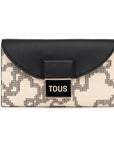 TOUS BILLETERA L FLAP K PIX MULTI-BEIGE