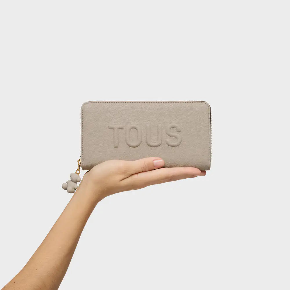 TOUS BILLETERA M. BACK TO BASICS TOPO - BILLETERO / GRIS CLARO / 1 - COMPLEMENTOS