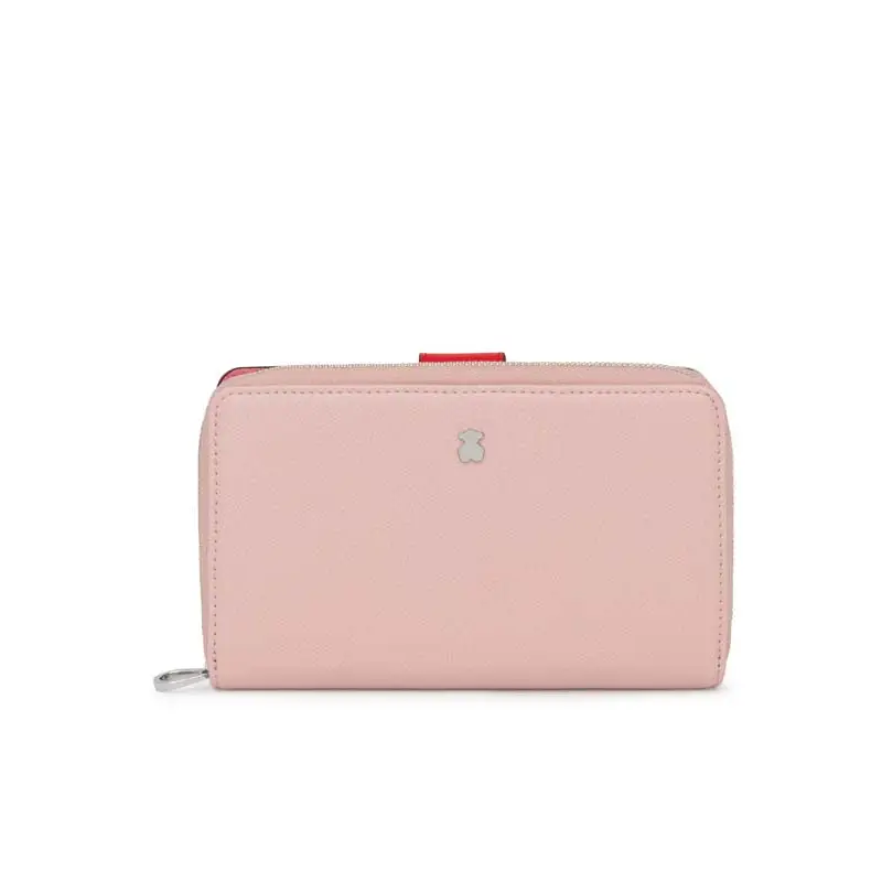 TOUS BILLETERA M. NEW DUBAI SAF.TRI-ROSA - 1 - textil