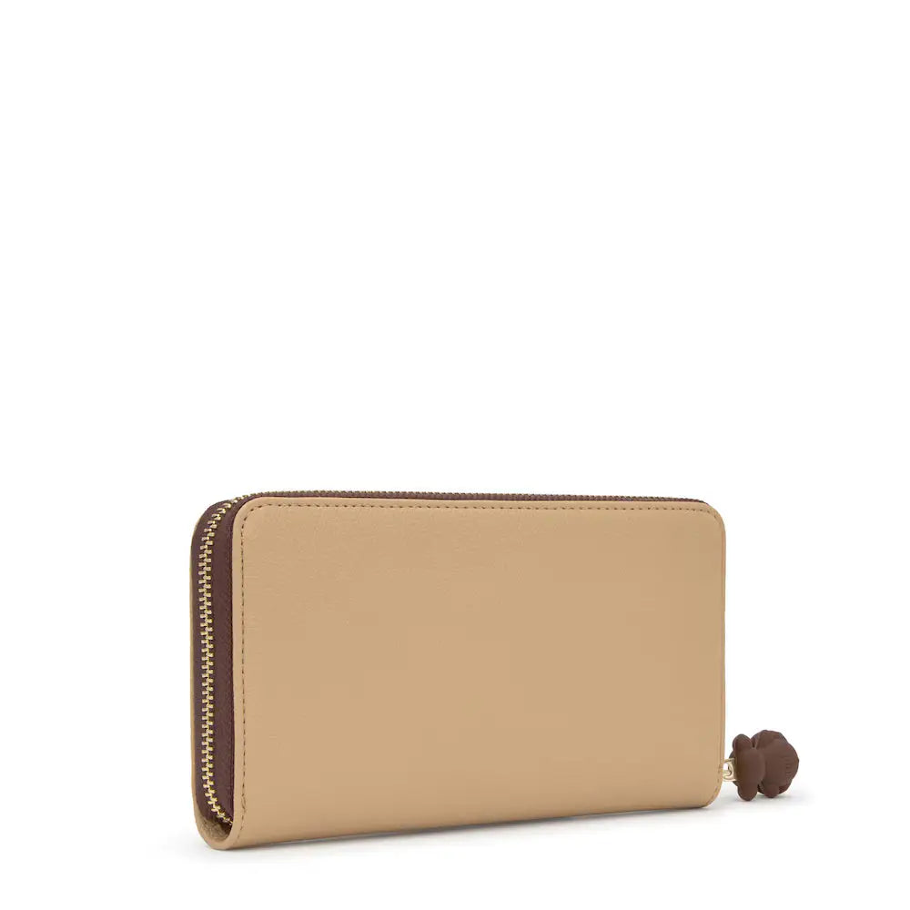 TOUS BILLETERA M. T BACK TO BASICS BEIGE MARR - BILLETERO / BEIGE / 1