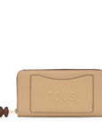 TOUS BILLETERA M T BACK TO BASICS BEIGE MARR