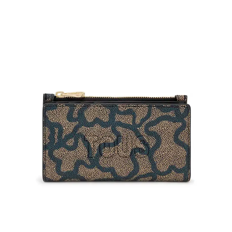 TOUS BILLETERA S. FLAT KAOS ICON NEGRO - TALLA ÚNICA