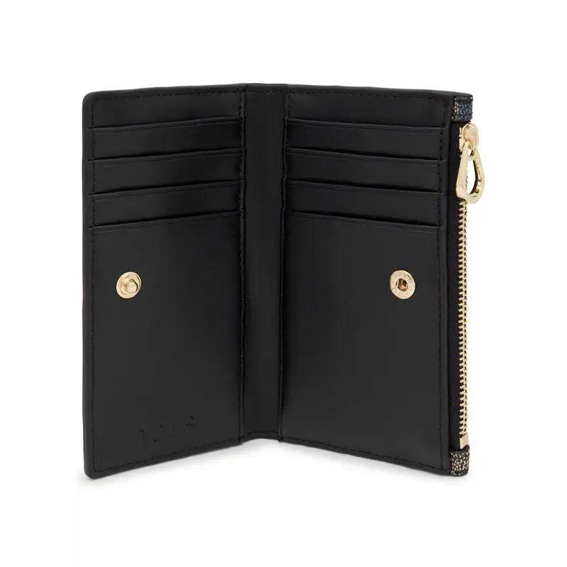 TOUS BILLETERA S. FLAT KAOS ICON NEGRO - TALLA ÚNICA