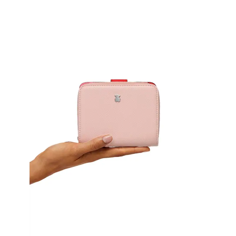 TOUS BILLETERA S. NEW DUBAI SAF TRI-ROSA - 1 - textil
