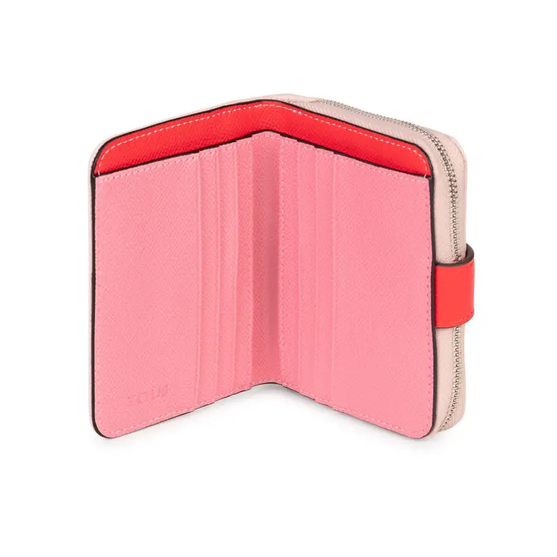 TOUS BILLETERA S. NEW DUBAI SAF TRI-ROSA - 1 - textil