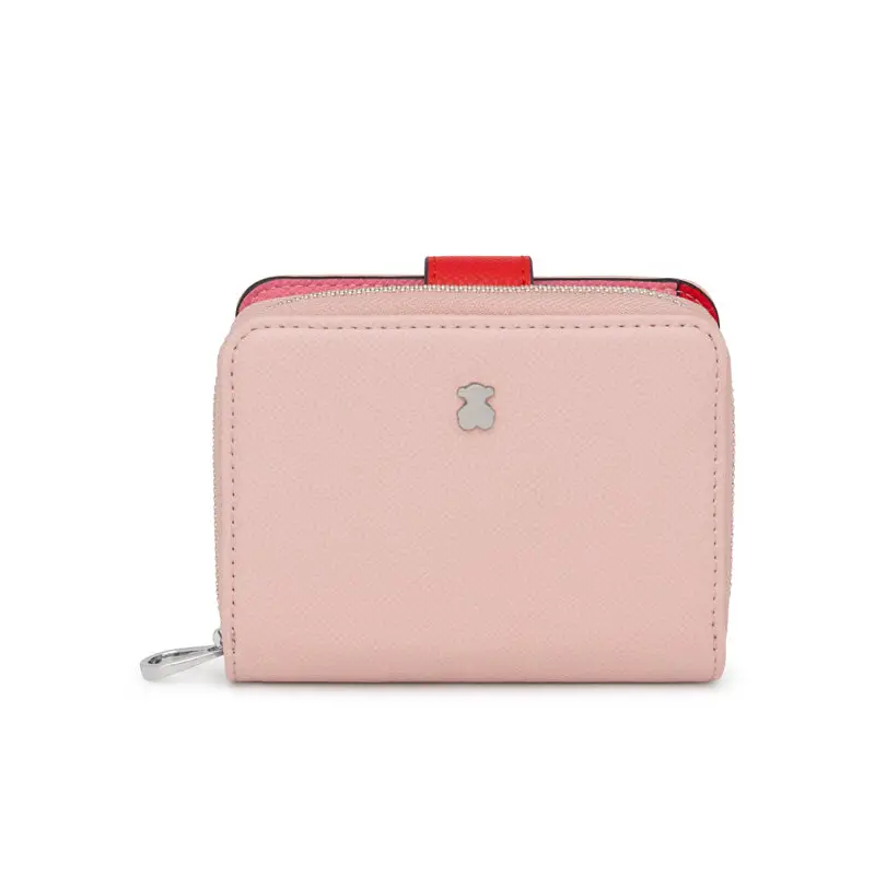 TOUS BILLETERA S. NEW DUBAI SAF TRI-ROSA - 1 - textil