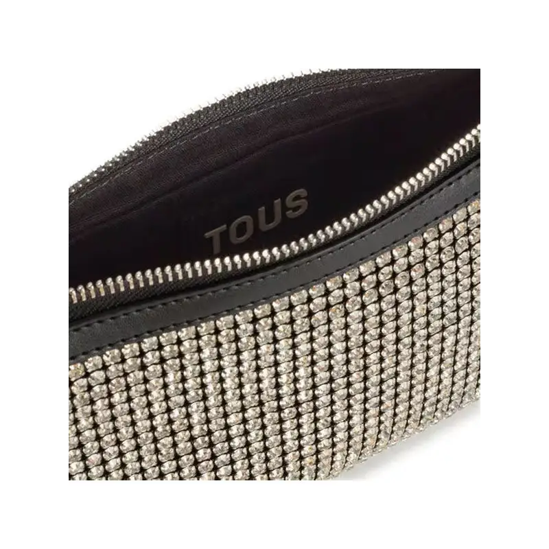 TOUS BOLSO DE HOMBRO T PARTY PLATA - TALLA ÚNICA