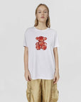 TOUS CAMISETA BEAR GEMSTONES BLANCO-ROJO