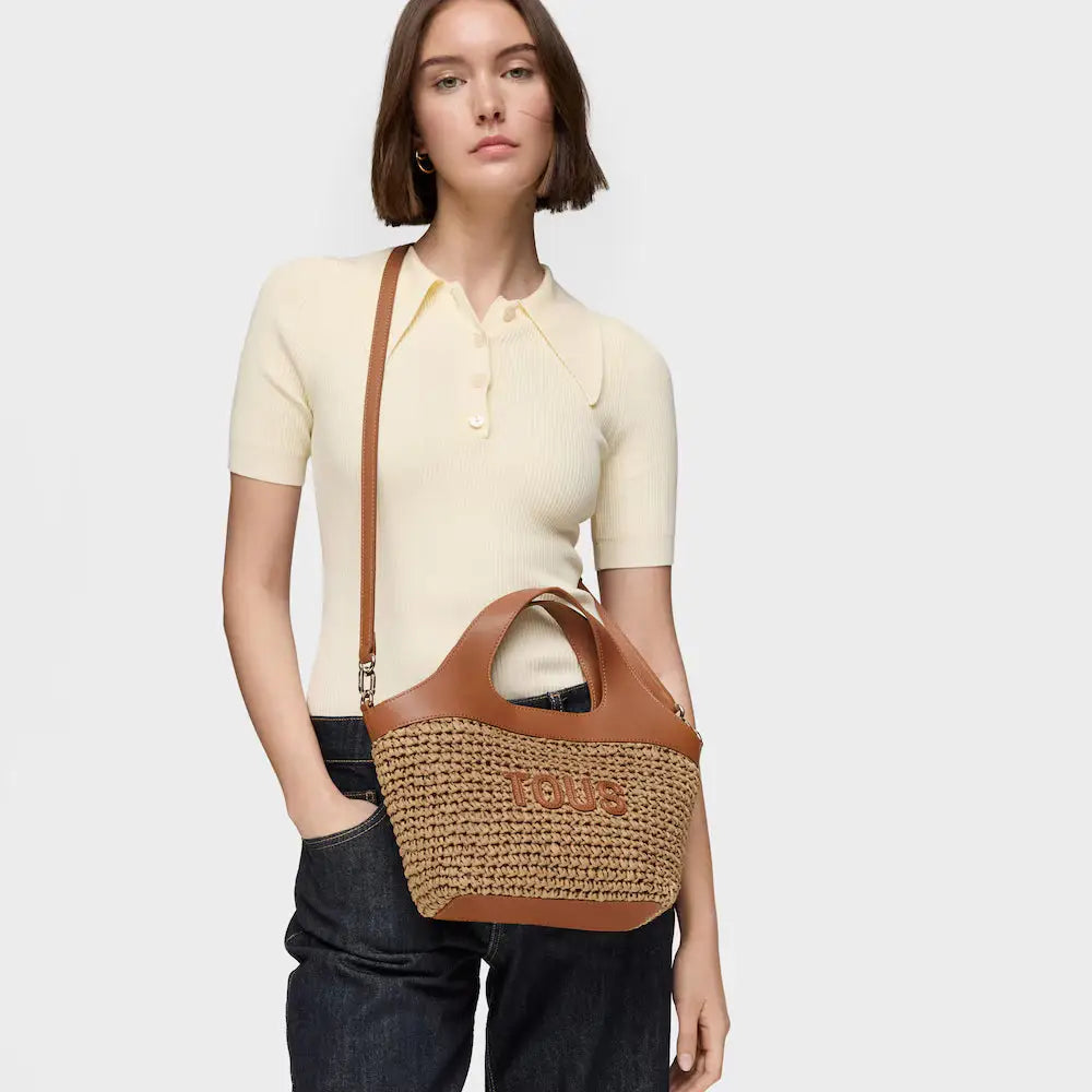 TOUS CAPAZO M. TOUS LIRIO RAFIA CAMEL - CAPAZO / CAMEL / 1