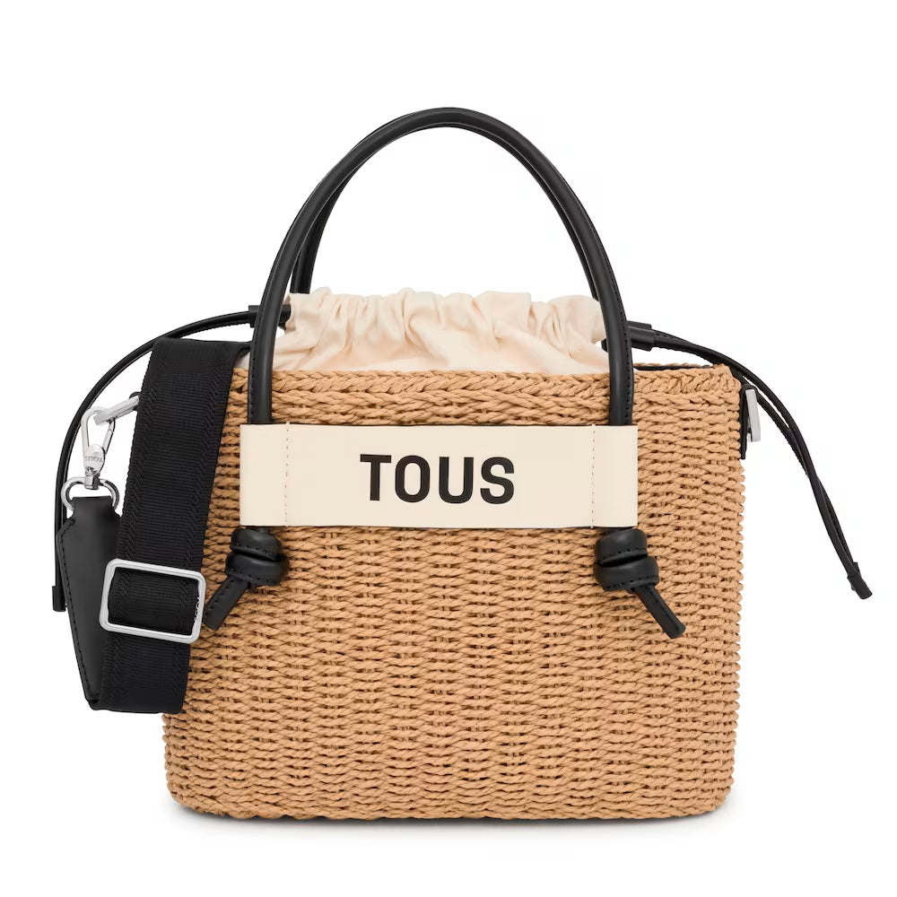 TOUS CAPAZO M T SCOUBIDOU NATURAL NEGRO 1 - BOLSO / NATURAL-NEGRO / 1 - COMPLEMENTOS