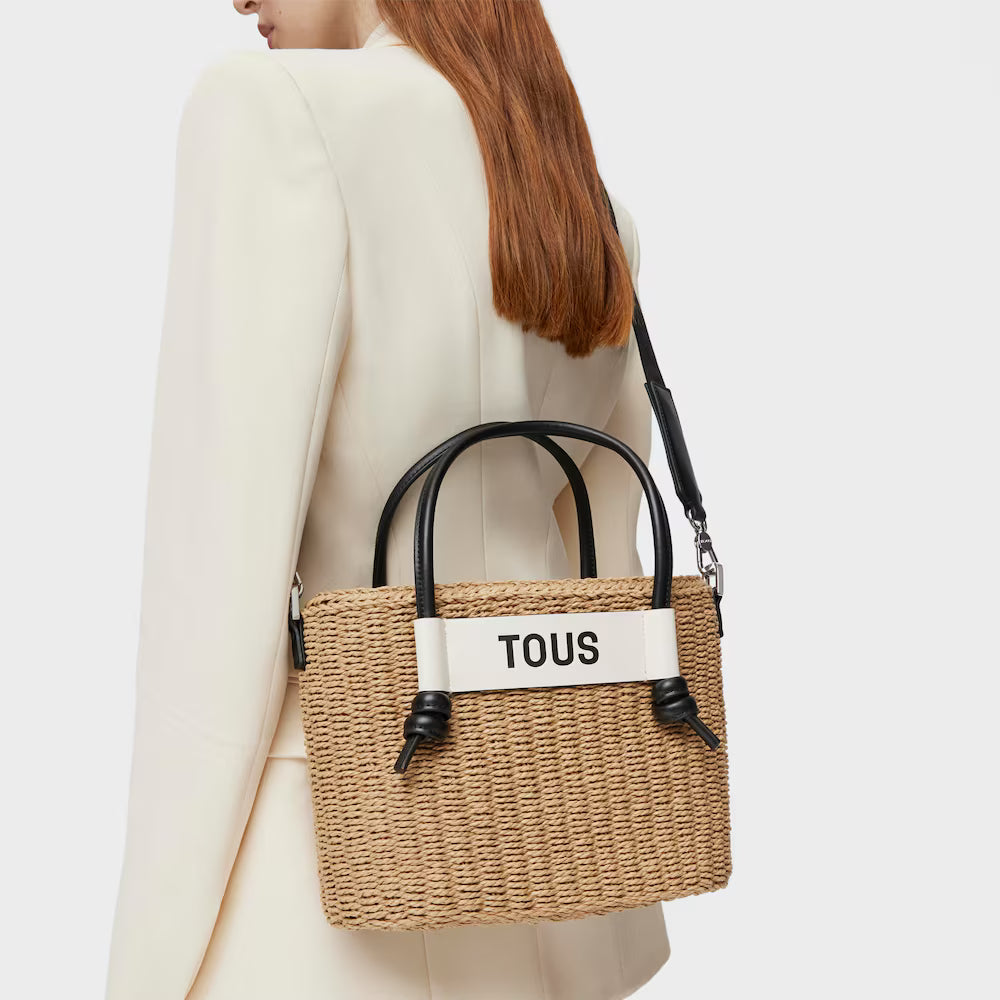 TOUS CAPAZO M T SCOUBIDOU NATURAL NEGRO 1 - BOLSO / NATURAL-NEGRO / 1 - COMPLEMENTOS