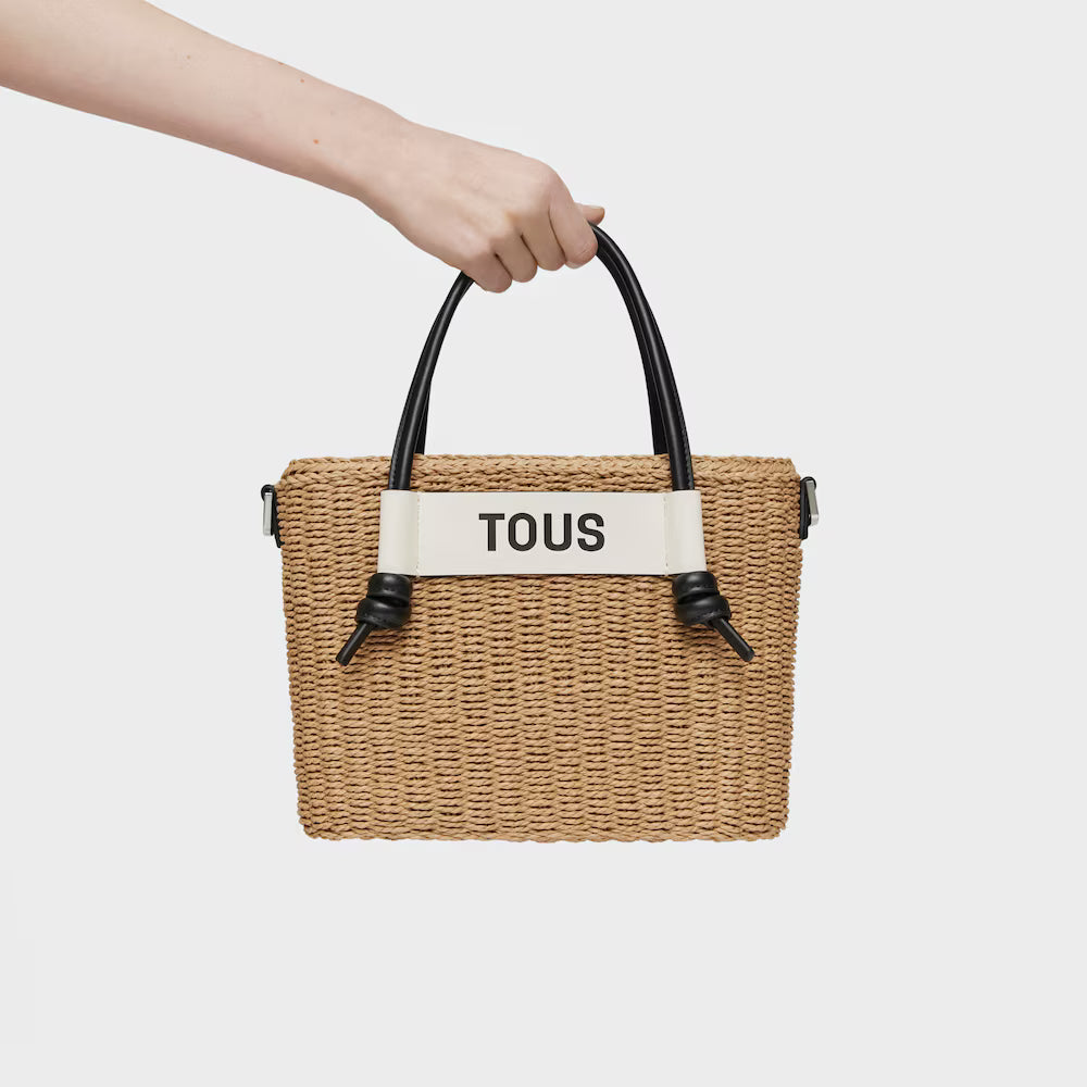 TOUS CAPAZO M T SCOUBIDOU NATURAL NEGRO 1 - BOLSO / NATURAL-NEGRO / 1 - COMPLEMENTOS
