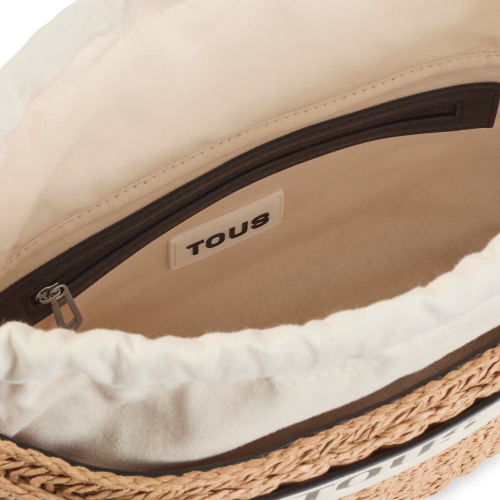 TOUS CAPAZO M T SCOUBIDOU NATURAL NEGRO 1 - BOLSO / NATURAL-NEGRO / 1 - COMPLEMENTOS