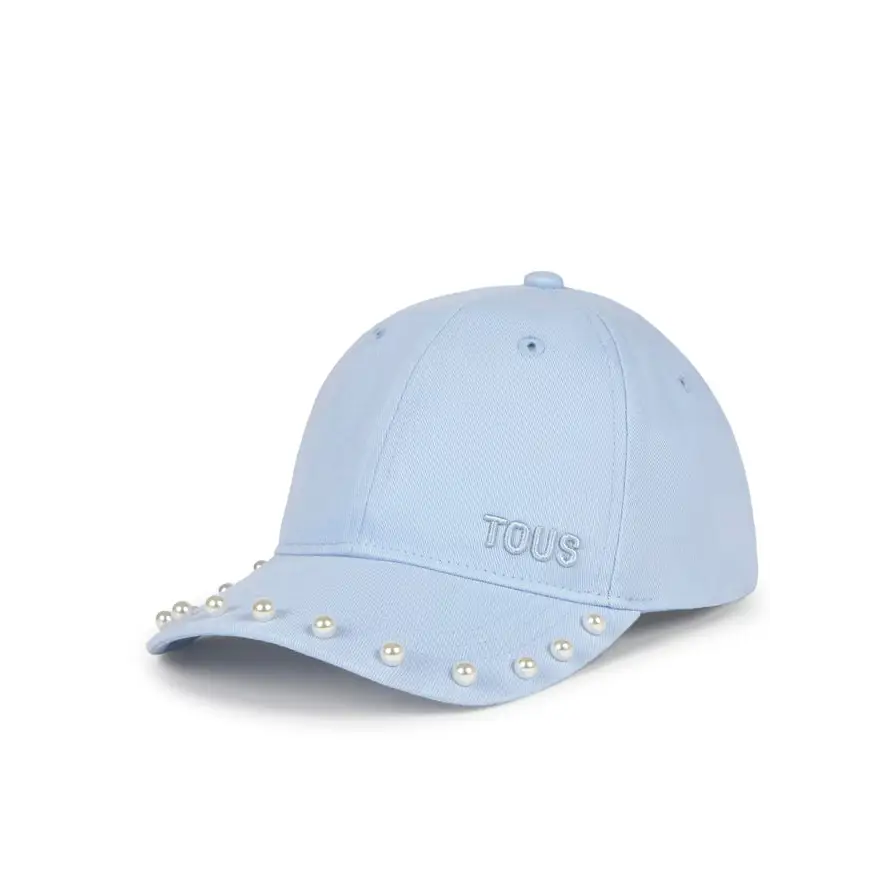 TOUS GORRA PEARLS AZUL CIELO
