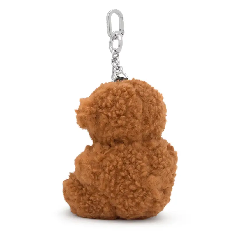 TOUS LLAVERO BOLD BEAR VELVET CAMEL - 1 - textil