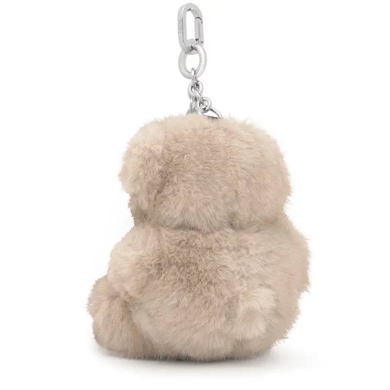 TOUS LLAVERO BOLD BEAR VELVET TOPO - 1 - textil