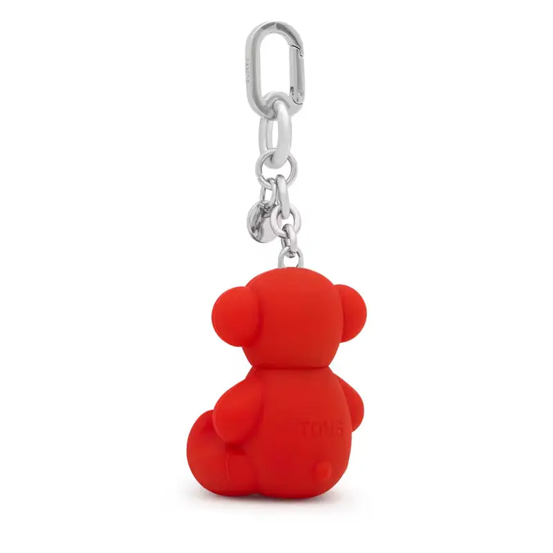 TOUS LLAVERO-PARFUM COVER BOLD BEAR ROJO - 1 - textil