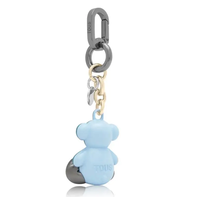 TOUS LLAVERO T METAL BOLD BEAR TURQUESA-AZUL - 1 - textil
