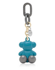 TOUS LLAVERO T METAL BOLD BEAR TURQUESA AZUL