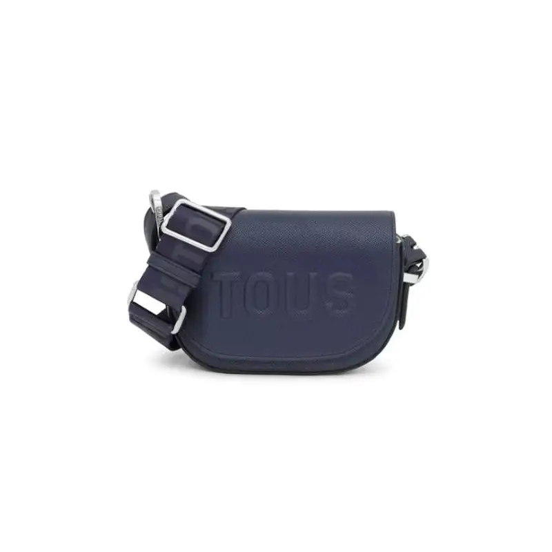 TOUS MINI BANDOLERA MEDIALUNA BRENDA AZUL MARINO - TALLA ÚNICA