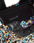 TOUS MINI BOLSO CITY T PARTY NEGRO-MULTI