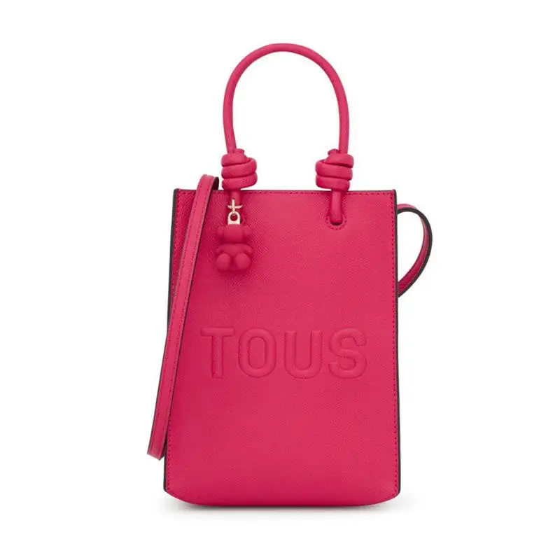 TOUS MINI BOLSO POP T LA RUE NEW FUCSIA - 1 - textil