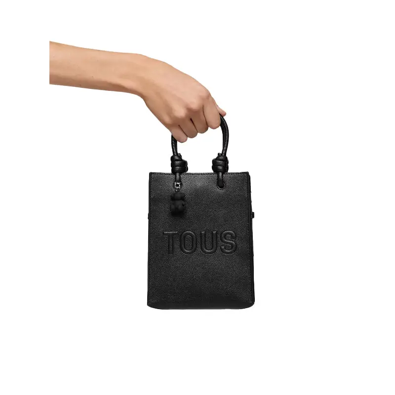 TOUS MINI BOLSO POP T LA RUE NEW NEGRO - 1 - textil