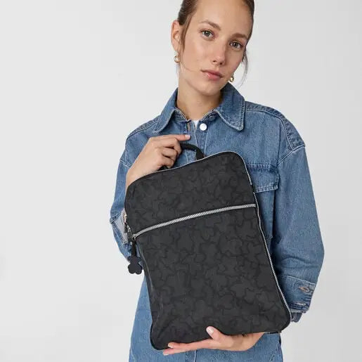 TOUS MOCHILA KN COLORES ANTRACITA-NEGRO - TALLA ÚNICA
